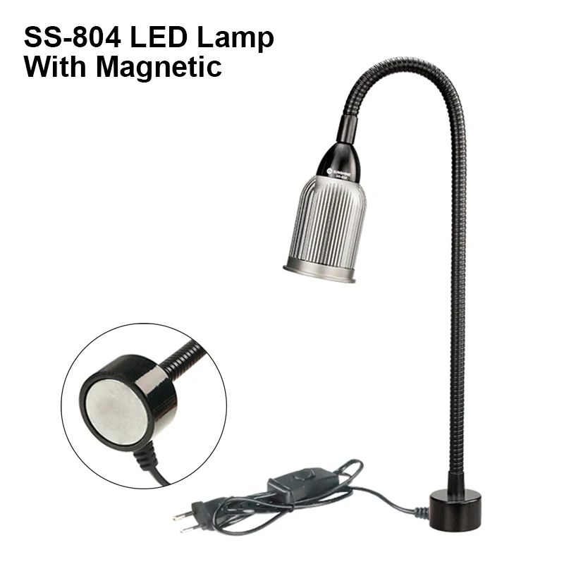 Photography Lighting Kit Portable - โคมไฟ LED ทำงานด้วย SS-804จากแสงอาทิตย์พร้อมที่บังอะลูมินัมอัลลอย alas magnetik