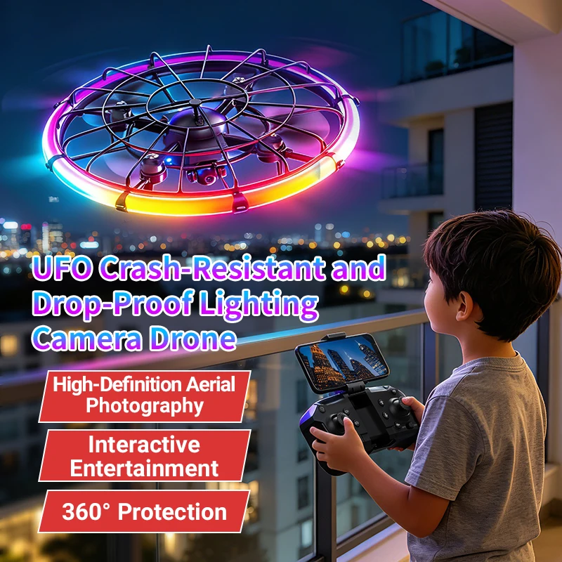 Photography Lighting For Beginners - โดรน JJRC H145 UFO RC พร้อมเลนส์คู่