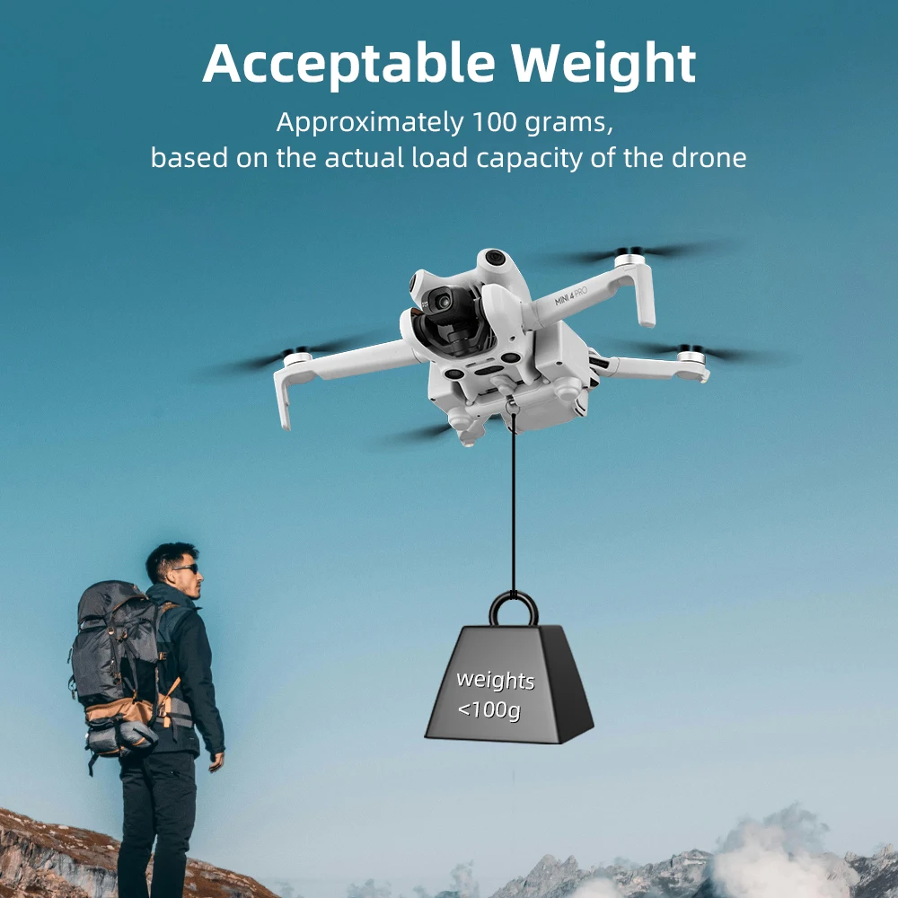 BRDRC Airdrop ระบบสําหรับ DJI  - Dji Drone Mini 4 Pro บทวิจารณ์และราคา