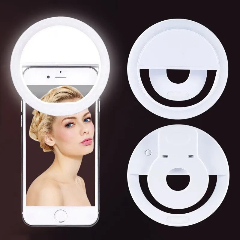 ไฟวงแหวน LED แบบชาร์จไฟได้พร้อ - Photography Lighting Description บทวิจารณ์และราคา