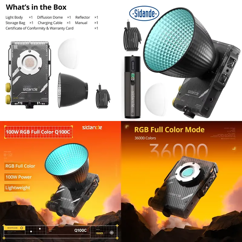 แบรนด์สำหรับ Sidande Q100C Q10 - Photography Lighting Brands บทวิจารณ์และราคา
