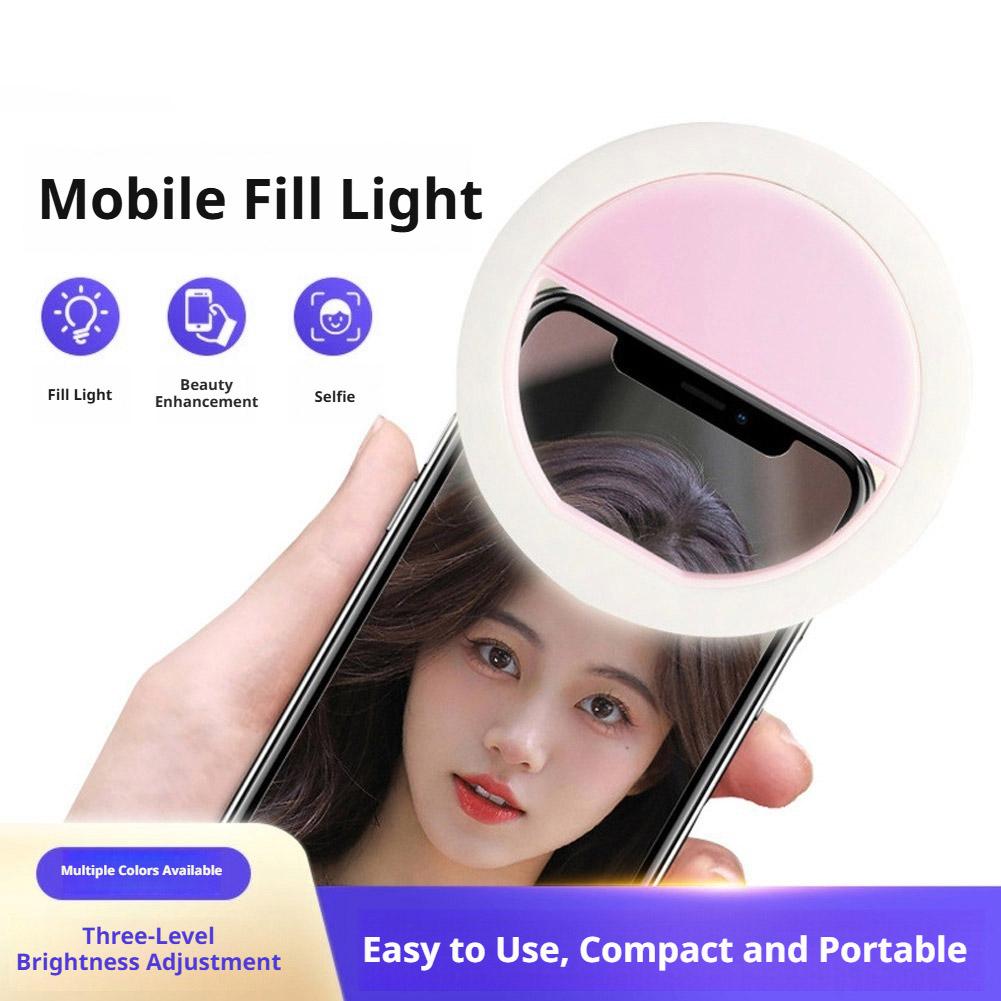 ไฟเซลฟี่แบบหนีบ ชาร์จ USB ได้  - Photography Lighting Description บทวิจารณ์และราคา
