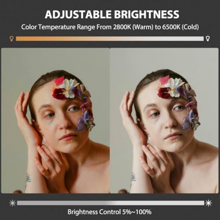 ไฟวิดีโอ LED COB 60W แบบพกพาพร - Photography Lighting Handheld บทวิจารณ์และราคา