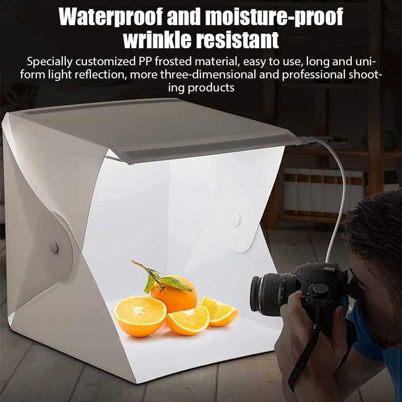 กล่องไฟพับได้แบบพกพาสำหรับถ่าย - Photography Lighting Kit Portable บทวิจารณ์และราคา