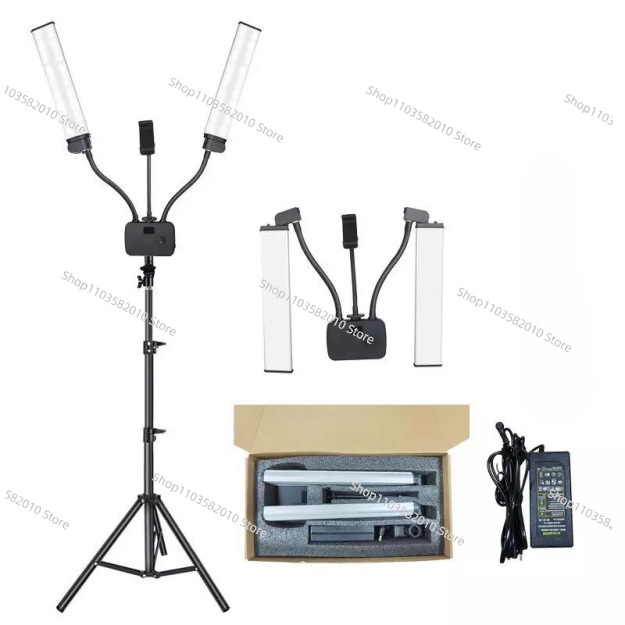 ไฟเติมแบบพับได้สองแขน ไฟถ่ายภา - Photography Mobile Lighting บทวิจารณ์และราคา