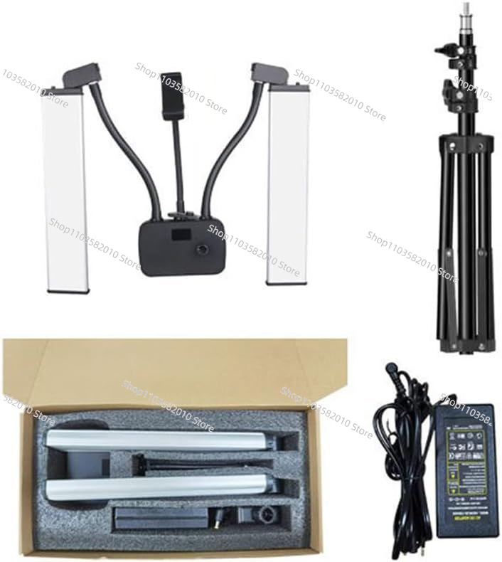 ไฟเติมแบบพับได้สองแขน ไฟถ่ายภา - Photography Mobile Lighting บทวิจารณ์และราคา