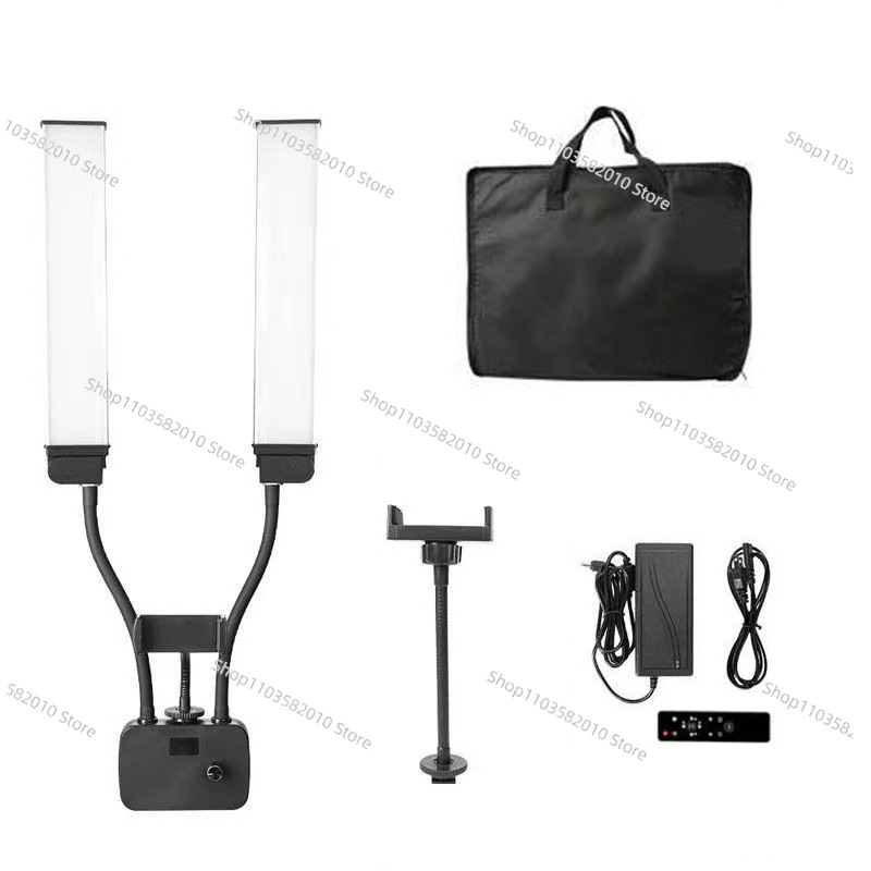 ไฟเติมแบบพับได้สองแขน ไฟถ่ายภา - Photography Mobile Lighting บทวิจารณ์และราคา