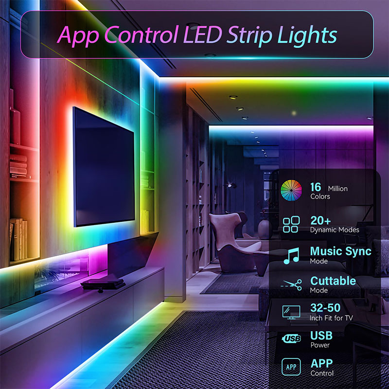 แถบไฟ LED RGB แบบ USB SMD3535  - Photography Lighting Game บทวิจารณ์และราคา