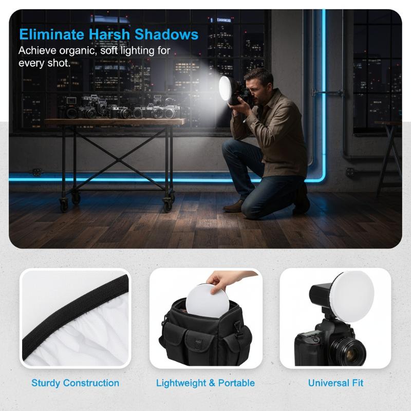 ผ้าคลุมแบบนุ่ม ให้แสงนวล ขนาด  - Photography Lighting Meter บทวิจารณ์และราคา