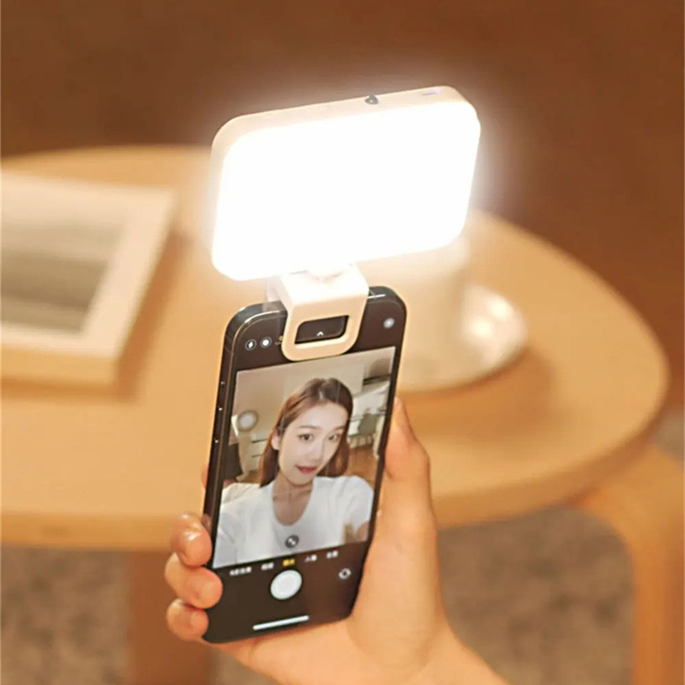 ไฟเซลฟี่ LED พกพาสำหรับ iPhone - Photography Mobile Lighting บทวิจารณ์และราคา