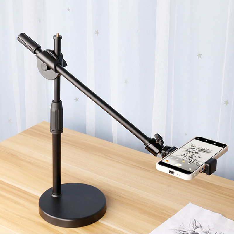 ขาตั้งกล้องเหนือศีรษะพร้อมไฟวง - Photography Mobile Lighting บทวิจารณ์และราคา